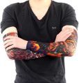 1 PCS Unisex Summer Fake Tattoo Arm Sleeves -Random-Color.