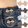 Jeans Button Adjustable Clips for Pant Skirts Waist Tightener Buckle Snap Button Adjuster Pants Pin Retractable Button. 