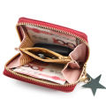 Stylish and Fashionable Ladies Hand Bag for Women - Mini Zipper Wallet for Women/ Wallet Purse for Girls Simple Stylish - Female Short Purses for Girls.