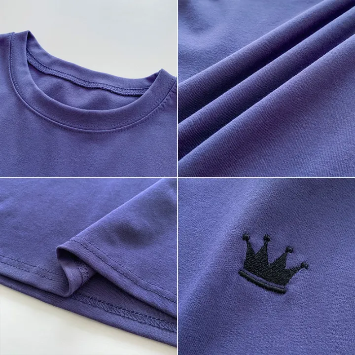 2021%20Summer%20New%20Embroidered%20Loose%20Student%20Women's%20Shirt%20Short%20Sleeve%20T%20Women's%20T-shirt%20ins%20Trendy%20Women's%20Clothing%20-%20Image%204