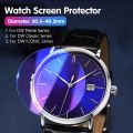 Smart Watch Tempered Glass Screen Protector Film Round Protective Film 30.5 31 31.5 32 32.5 33 33.7 34 34.5 35 36 38 40 42mm. 