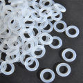 120Pcs Silicone Rubber O-Ring Switch Dampeners White For Cherry MX Keyboard. 