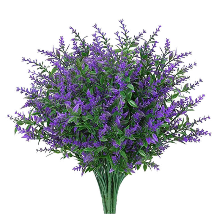 Fade-resistant Artificial flowers Exquisite Durable Non-toxic Plastic Lifelike Low maintenance UV resistant for Indoor decoration Outdoor landscaping Home garden Wedding decoration Office embellishment