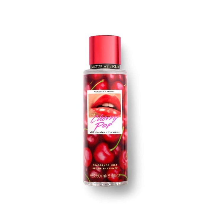 International USA product Body perfume party scent VICTORIA'S SECRET Cherry pop  Used for female - 250 ml