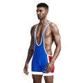 Men's Wrestling Singlet Men Bodysuit y Mens Undershirt  Jumpsuits Bodywear. 