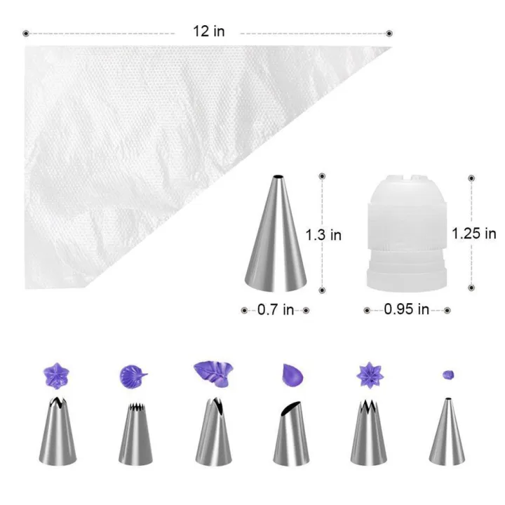 Goglor%20164%20Pcs%20Multi-function%20Cake%20Decorating%20Kit%20for%20Beginners,%20Cake%20Turntable%20Set%20Pastry%20Tube%20Fondant%20Tool%20for%20Kitchen%20Dessert%20Baking%20Supplies%20-%20Image%203