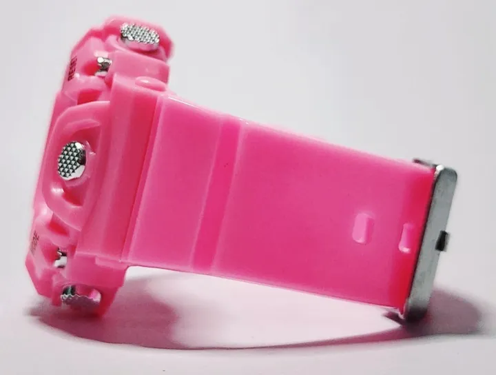 Girls%20Sport%20Watch%20Water-Resistant%20Digital%20Dial%20Pink%20Resin%20Strap%2030M%20WR%20-%20Elegant%20Kids'%20Timepiece%20-%20Image%203