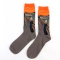 Cotton Socks Men Starry Night Winter Retro Women Personality Art Van Gogh Socks Oil Painting Socks Funny Happy Socks Male socken. 