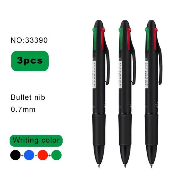 Deli%20Multifunction%20Ballpoint%20Pen%204%20in%201%20MultiColor%20Pen%200.7mm%20Retractable%20Ballpoint%20Pens%20For%20Marker%20Writing%20School%20Stationery%20-%20Image%207