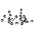 1 bag / 20 pieces Stainless Steel Beads of Metal Craft Beads Size 6mm for Jewelry Creation Jewelry Accessory.