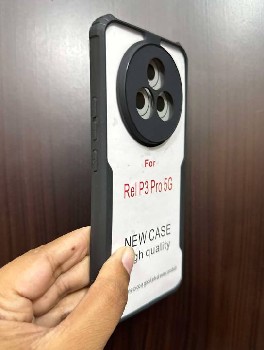 Realme%20P3%20Pro%205G%20Xundd%20Protective%20Transparent%20Airbag%20Bumper%20Phone%20Case%20-%20Image%202