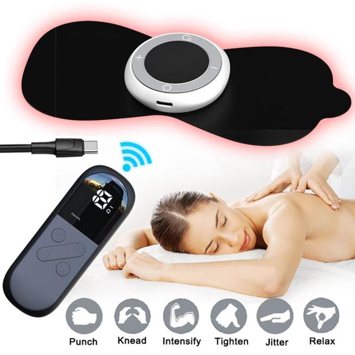 EMS Pulse Electric Portable Heater Neck Body Massager Cervical Massage Stretcher Muscle Stimulator Relief Pain Relax Pro Machine