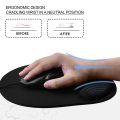 Mousepad with Gel Wrist Support. 
