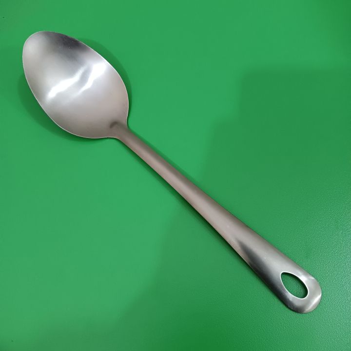 4%20pcs%20stainless%20steel%20silver%20color%20Serving%20spoon%20set%20long%20rice%20spoon,Soup%20Spoon,%20Slotted%20Turner,%20slotted%20spoon%204%20pcs%20cookware%20set%20-%20Image%205