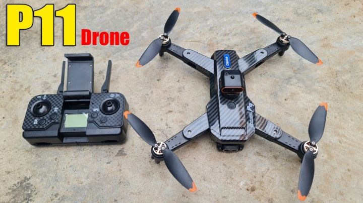 PQ Best G.P.S Brushless Motor New Mini Drone 4K Profesional Full HD Dual Camera Obstacle Avoidance UAV Drone with 2 Battery, Optical Sensor, G.P.S & Carry Bag
