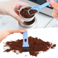 8Pcs 2-In-1 Coffee Grinder Brush with Spoon Portable Coffee Bean Grinder Cleaner Brush.