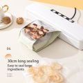 300mm Vacuum Sealer Home Automatic Vacuum Sealer Packaging Machine Dry Moist Sealing For Food Storage Include 10pcs Sealer Bags. 