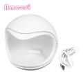 Mini Manicure Lamp Portable Dual Led Nail Curing Lamp Efficient Uv Manicure Machine for Southeast Asian Buyers Wearable Nail Curing Lamp.