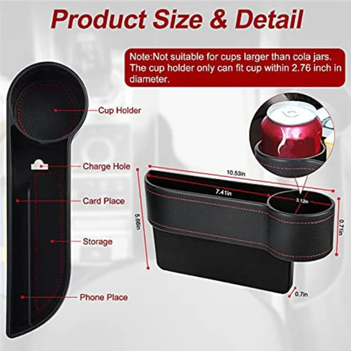 Car%20Seat%20Space%20Filler%20Organizer,%20Car%20Front%20Seat%20Storage%20Box%20with%20Cup%20Holder,%20Car%20Console%20Side%20Extra%20Storage%20Box,2PCS%20Easy%20to%20Use%20-%20Image%206