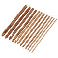Knitting Needles Set-18 Pairs 18 Sizes Bamboo Circular Knitting Needles + 36 Single Pointed Bamboo Knitting Needles + Weaving Tools Knitting Kits. 