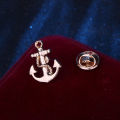 Small Anchor Pin For Navy/Men Cloth Fashion Suit Accessories (1p). 