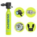 0.5L Outdoor Scuba Tank Diving Equipment Underwater Diving Cylinder Inflator Oxygen Tank.