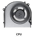 Laptop CPU +GPU Cooling Fan Kit for G5 / G7 RP47 AORUS 7 SA Aorus 5 KB RC45 Aorus 5 Gaming FAN.