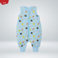 Toddler Baby Sleeveless Cotton Sleepsuit With Warm Padding From Levin.