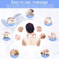 Electrical Tens Machine Physiotherapy Digital EMS Muscle Stimulation Body Vibration Massager Neck Back Cervical Pain Relief Tool.