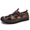 2020 Summer Men's Sandals Fashion Men Casual Shoes Design Beach Men Shoes Leather Sandals Man Sandals Big Size 38-48.