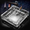 Glass Ashtray  for  Outdoor Indoor Restaurant Decoration. 