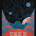TORR Black Drop Shoulder T-shirt.
