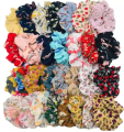 10PCS Scrunchies Hair Band For Women & Girls. 