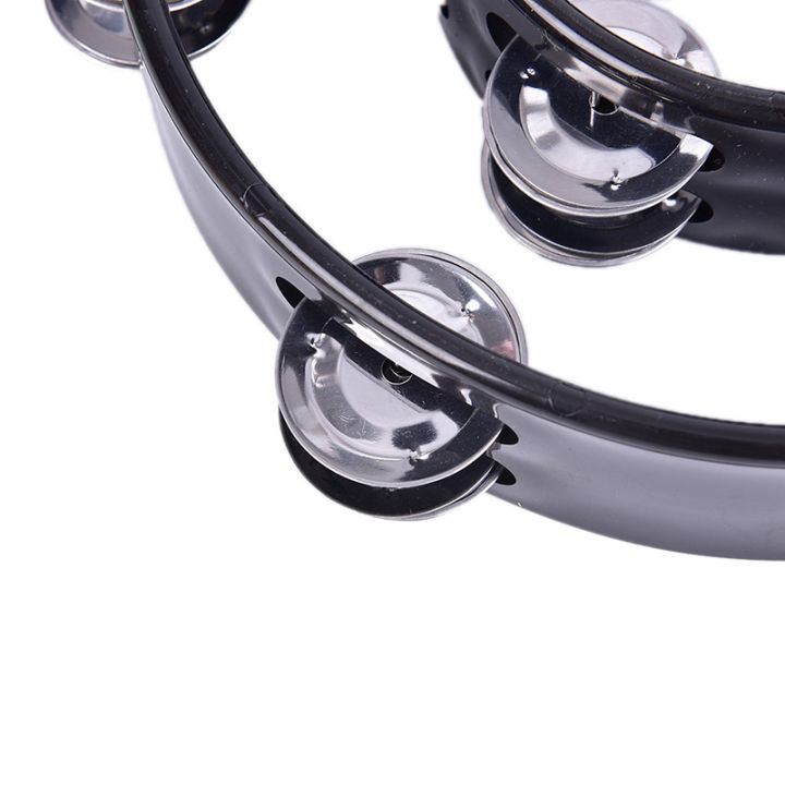 Tamborine%20Drum%20Durable%20Percussion%20Instruments%20Musical%20Instrument%20Compact%20Double%20-%20Image%205