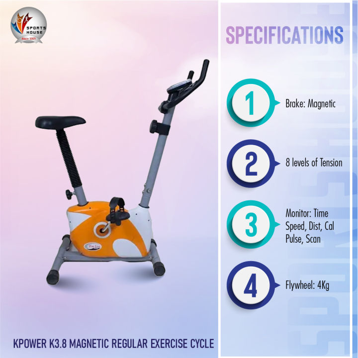 KPOWER%20K3.8%20Magnetic%20Regular%20Exercise%20Cycle%20%E2%80%93%20Black%20-%20Image%203