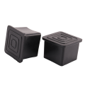 20pcs Square Chair Table Leg Foot Rubber Covers Protectors 25mm x 25mm. 