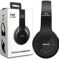 P47 Stereo Head Mounted Bluetooth Headphones Multifunctional Headset Wireless Phone Speakerphone.