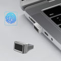 U6/U7 USB Fingerprint Reader Module Zinc Alloy MinI Biometric Scanner Padlock Safe Multilingual Convenient Operation for Laptops.