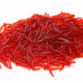 Premium Quality - 100 pice silicone red worm soft alluring pebber tope shrimp shrim - Vintage Choice - Expression of Yourself. 