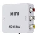 Hdmi to AV converter - White - Hdmi Cable. 