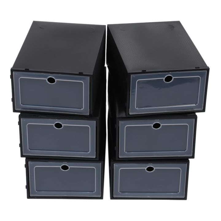 NAMUNY Pcs Transparent Shoe Box Flip Design Plastic Storage - Main Image