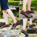 Cross-border five-finger lightweight swimming shoes, outdoor sports river tracing shoes, plus size non-slip wading shoes, breathable diving beach shoes. 