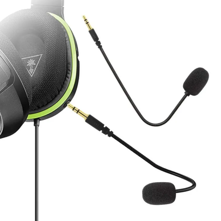 Wired%20Stereo%20Studio%20Gaming%20Headset%20Microphone%20adjustable%20360%20degrees%20bendable%20gaming%20Mic%203.5mm%20combined%20mic%20headphone%20jack%20Black%20-%20Image%203