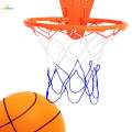 Silent Basketball with Hoop Foam Basketball Low Noise Indoor Training Ball Size 7. 