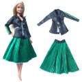 New Mix Style 1 Pcs Fashion Dress Party Skirt For 1/6 Doll Coat Outfit Modern Clothes For Barbie Doll Accessories Toys JJ. 