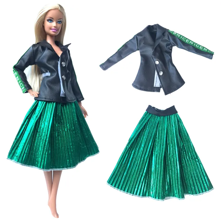New%20Mix%20Style%201%20Pcs%20Fashion%20Dress%20Party%20Skirt%20For%201/6%20Doll%20Coat%20Outfit%20Modern%20Clothes%20For%20Barbie%20Doll%20Accessories%20Toys%20JJ%20-%20Image%204