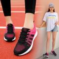 Breathable mesh summer shoes female sneakers 2023 new fashion lace-up casual shoes woman ligweig sneakers women flats shoes.