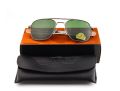USA Air Force Pilots AO Brand Sunglasses Men Optical Lens Metal Alloy Frame Aviation Sun Glasses Driving Eyewear. 