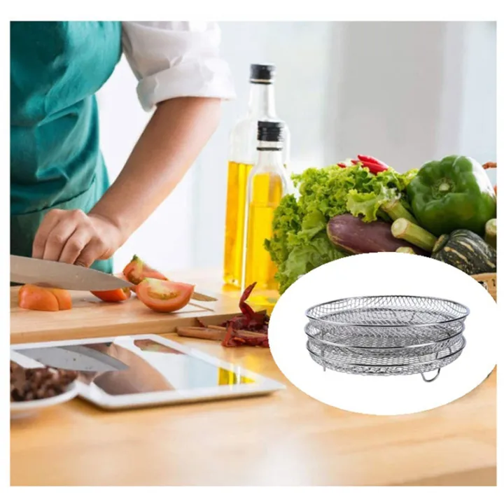 2Pcs%20Air%20Fryer%20Replacement%20Spare%20Parts%20Accessories%20for%20Ninja%20Foodi%20Dehydrating%20Rack%20Steaming%20Rack%20Dry%20Fruit%20Rack%20Grill%20-%20Image%204