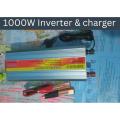 Home Inverter 12V 220V 1000W Power Inverter With Built-In Battery Charger for Laptop CPU LED TV Home Electronics - Home Inverter. 